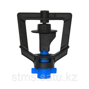 Микроспринклер Форсункой вверх Синий для капельной трубки 44-2 бар